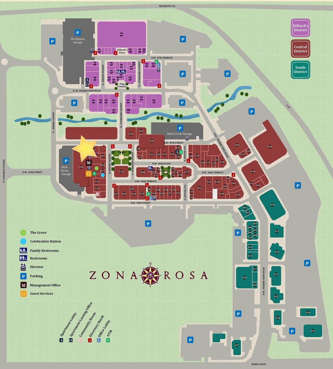 zona ரோசா மெக்ஸிக்கோ நகரம் வரைபடம்